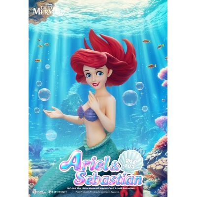 【美少女フィギュア】マスタークラフト MC-103 リトルマーメイド アリエル&セバスチャン 完成品フィギュア