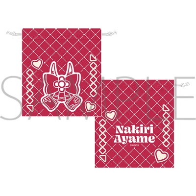 【グッズ-巾着】ホロライブ ”KAWAII”巾着/百鬼あやめ ONIKAWAII化計画 in animate