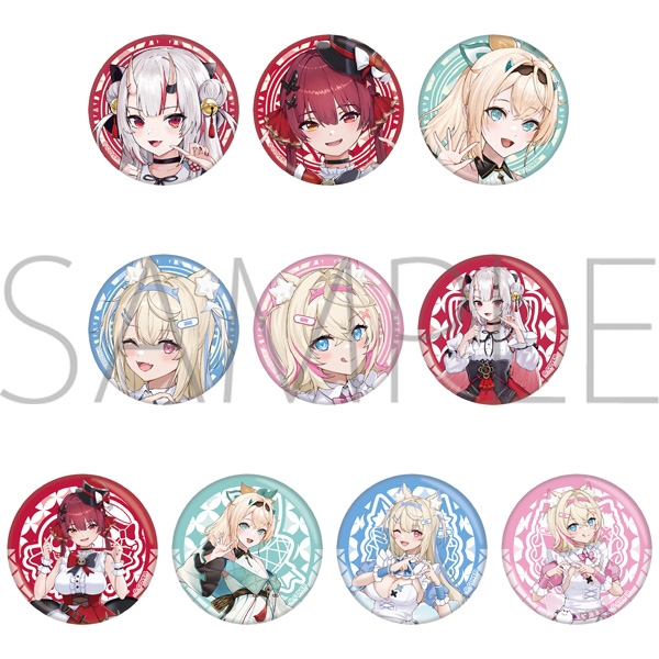 【グッズ-バッチ】ホロライブ キャラバッジコレクション／ONIKAWAII化計画 in animate