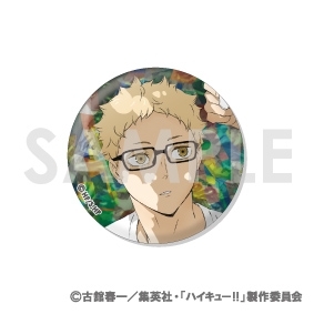 グッズ-バッチ】ハイキュー!! トレーディングホログラム缶バッジ 