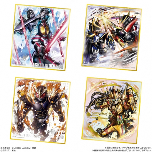 グッズ 食品 仮面ライダー色紙ａｒt 極彩 アニメイト