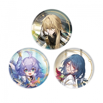 グッズ-バッチ】崩壊：スターレイル キャラ立ち絵シリーズ 缶バッジ 【崩壊:スターレイル】羅刹 LUOCHA 缶バッジ カンバッジ