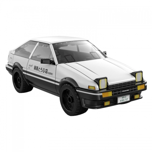 フィギュア】「頭文字D」 藤原拓海 AE86 TRUENO(白) リアルボディ  