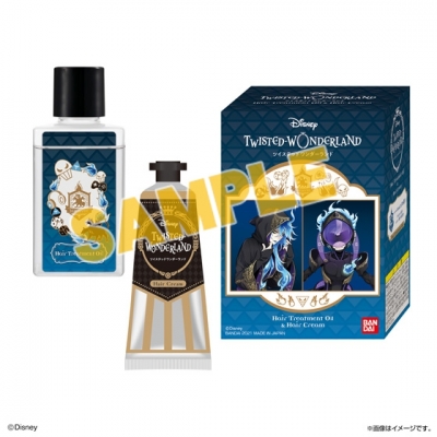【グッズ-化粧雑貨】ディズニー ツイステッドワンダーランド ヘアトリートメントオイル&ヘアクリームセット<イグニハイド寮>