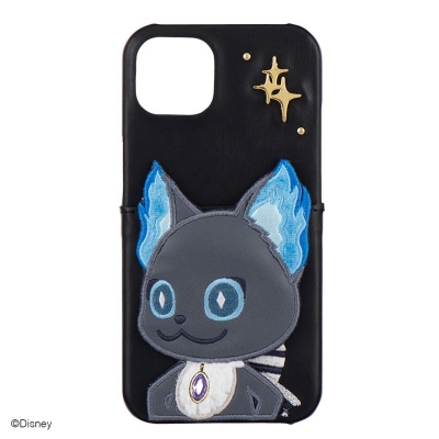 【グッズ-カバーホルダー】『ディズニー ツイステッドワンダーランド』 ダイカットiPhoneケース グリム【muddie】