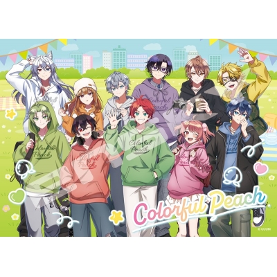 【グッズ-ジグソーパズル】カラフルピーチ No.300-L701 からぴちピクニック1
