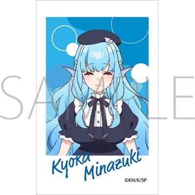 【グッズ-ブロマイド】人外教室の人間嫌い教師 チェキプリント/水月鏡花