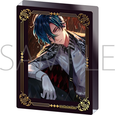 【グッズ-置きもの】悪魔執事と黒い猫 アクリルブロック/4th Anniversary ハウレス