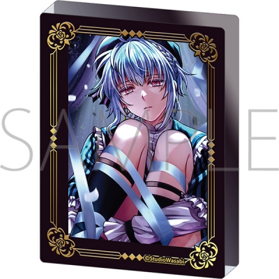 【グッズ-置きもの】悪魔執事と黒い猫 アクリルブロック/4th Anniversary フルーレ