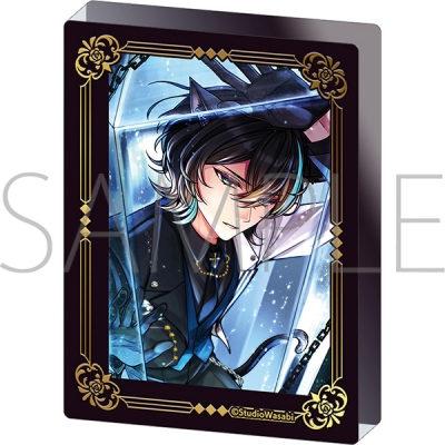 【グッズ-置きもの】悪魔執事と黒い猫 アクリルブロック/4th Anniversary ベレン