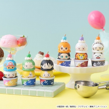 フィギュア】つみちぇん ONE PIECE 【ワッフルコーンカップ付きセット 