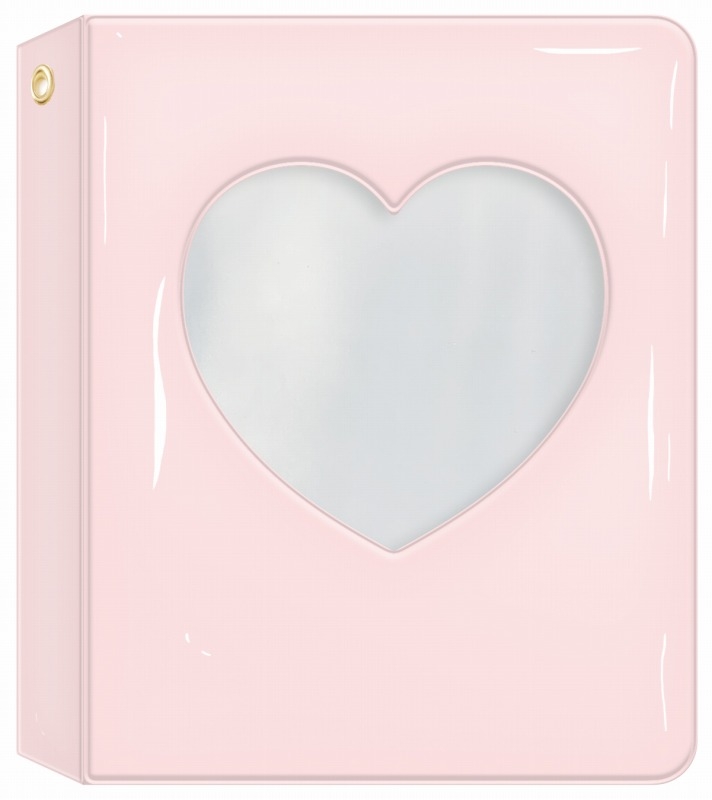 【グッズ-ファイル】ノンキャラオリジナル コレクトブック サーモンピンク【PIC:ME】