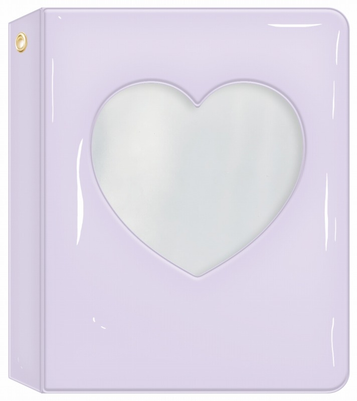 【グッズ-ファイル】ノンキャラオリジナル コレクトブック ラベンダー【PIC:ME】