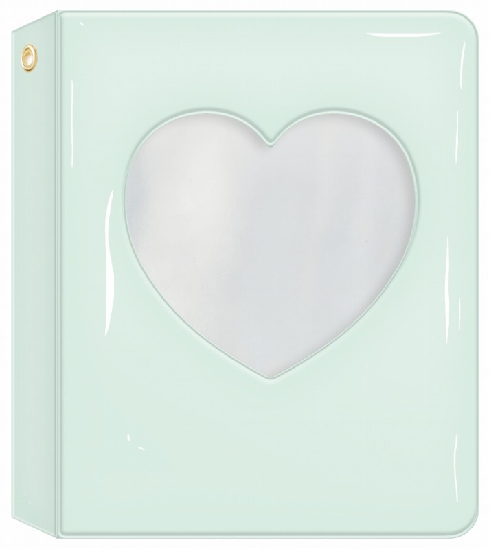 【グッズ-ファイル】ノンキャラオリジナル コレクトブック ミントグリーン【PIC:ME】