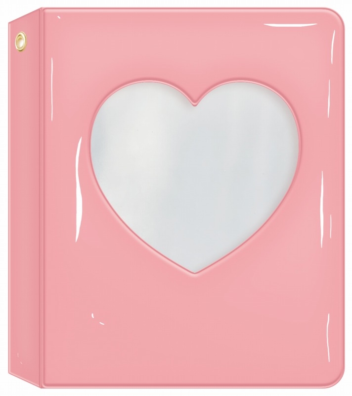 【グッズ-ファイル】ノンキャラオリジナル コレクトブック チェリーレッド【PIC:ME】