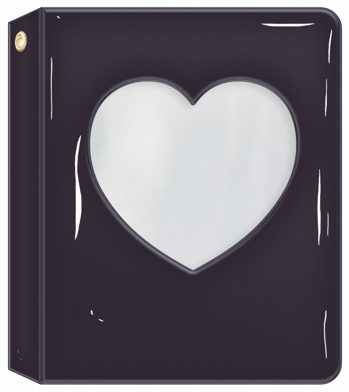 【グッズ-ファイル】ノンキャラオリジナル コレクトブック ディープブラック【PIC:ME】