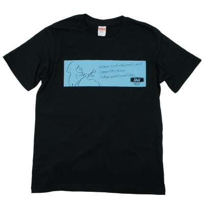 【グッズ-Tシャツ】スーパーカブ Tシャツ 恵庭椎 L【アクロス】