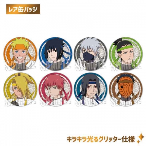 グッズ-バッチ】NARUTO-ナルト- 疾風伝 トレーディング缶バッジ 応援団 