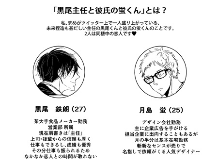 同人誌 専売 黒尾主任と彼氏の蛍くん まとめ本1 アニメイト