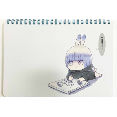 【同人グッズ】スケッチブック『地雷系彼氏すずかっぱちゃん』かさいちあき
