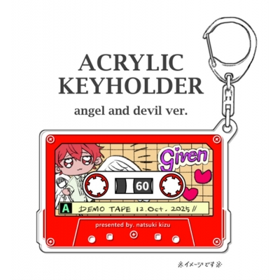 【同人グッズ】ギヴンアクリルキーホルダー天使と悪魔Ver.【二次予約】