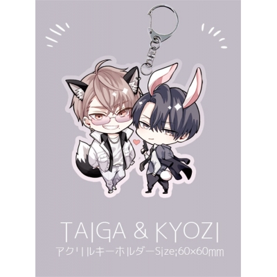 【同人グッズ】【専売】大我&京司けもみみアクリルキーホルダー