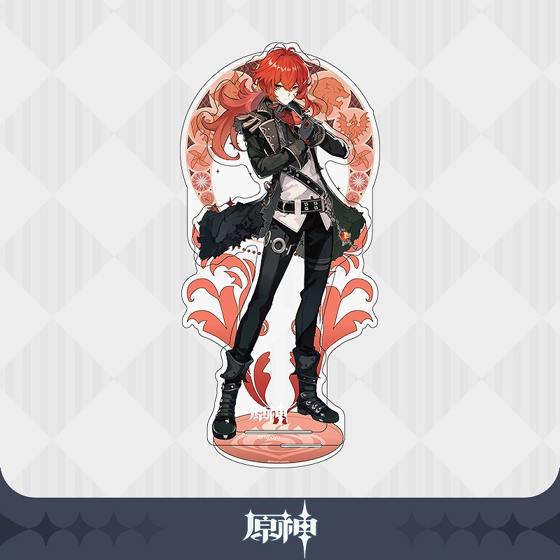 グッズ アパレル キャラクターアイテム グッズ スタンドポップ 原神 モンド城シリーズ アクリルスタンド ディルック アニメイト