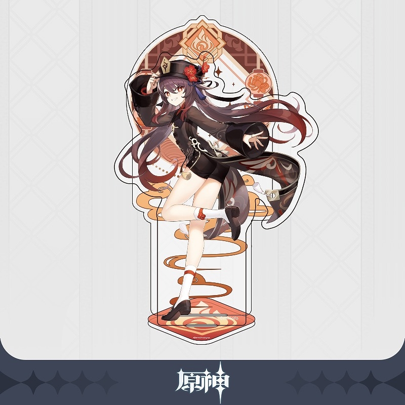 グッズ アパレル キャラクターアイテム グッズ スタンドポップ 原神 璃月港シリーズ アクリルスタンド 胡桃 アニメイト