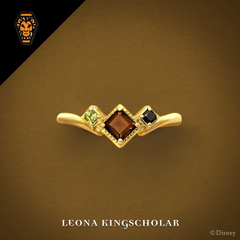 【グッズ-指輪】『ディズニー ツイステッドワンダーランド』 リング 「レオナ・キングスカラー」 9号