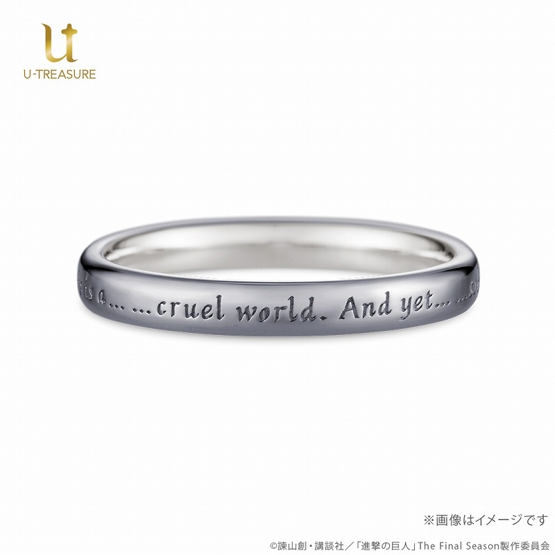 グッズ > アクセサリー > 【グッズ-指輪】進撃の巨人 シンプル 