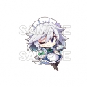 【グッズ-キーホルダー】東方Project ダイカットアクリルキーホルダー/十六夜咲夜2(茜屋 Ver.)の画像