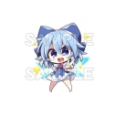 【グッズ-キーホルダー】東方Project ダイカットアクリルキーホルダー/チルノ(茜屋 Ver.)の画像