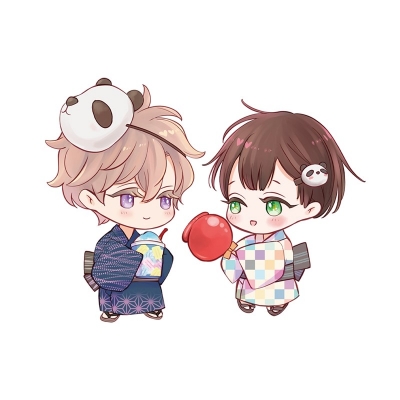 【グッズ-食品】アフター・ミッドナイト・スキン オンラインセット 2 描き下ろしミニキャラ