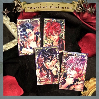 【グッズ-カードコレクション】悪魔執事と黒い猫 Butler's Card Collection vol.2