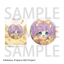 【グッズ-バッジ】アイカツ!×プリパラ THE MOVIE -出会いのキセキ!- 台紙付き缶バッジ 真中らぁら【アニメイトカフェ】の画像