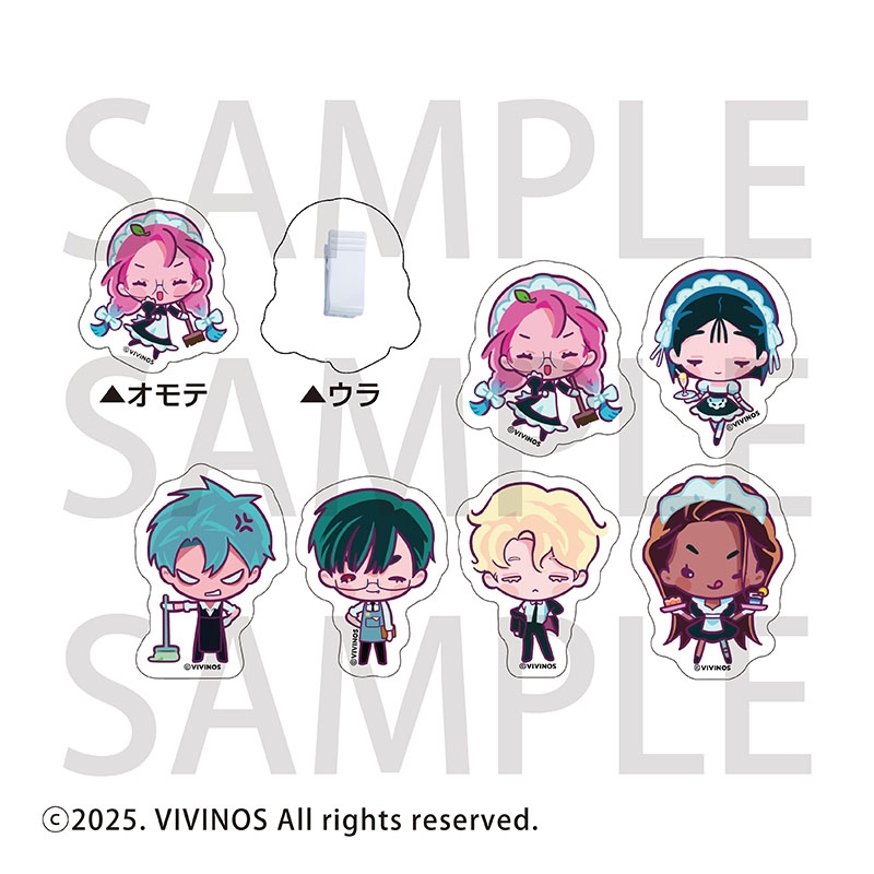 【グッズ-クリップ】ALIEN STAGE トレーディングアクリルクリップ【アニメイトカフェ】