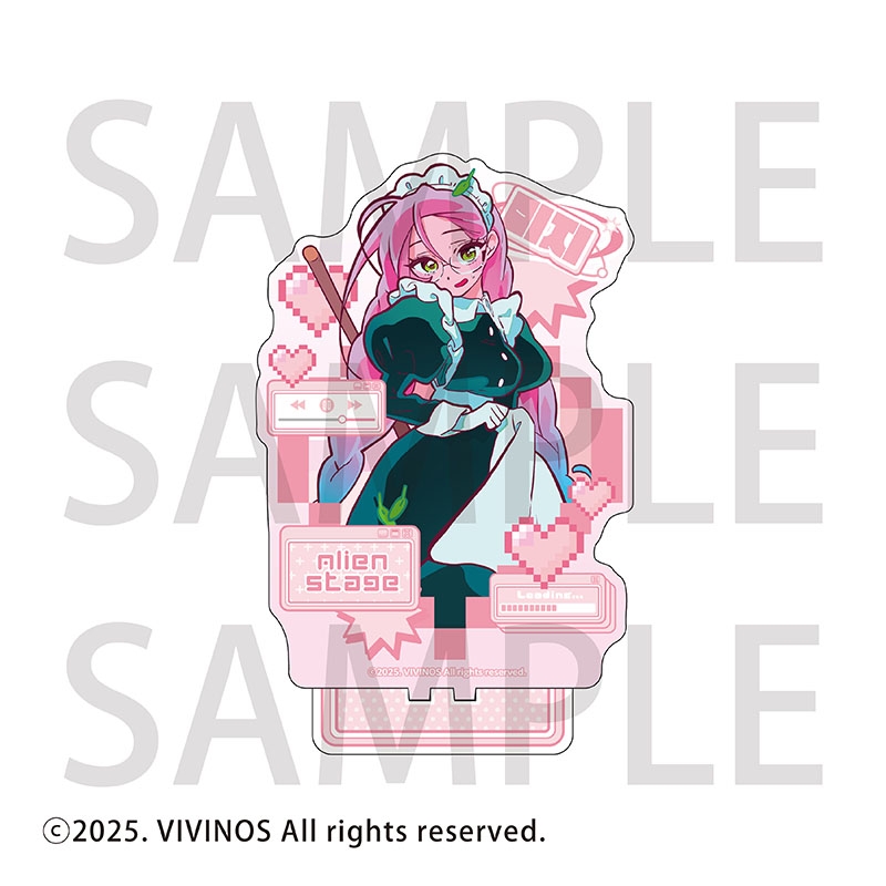 【グッズ-スタンドポップ】ALIEN STAGE アクリルスタンド ミジ Sweet Dream Cafe ver.【アニメイトカフェ】