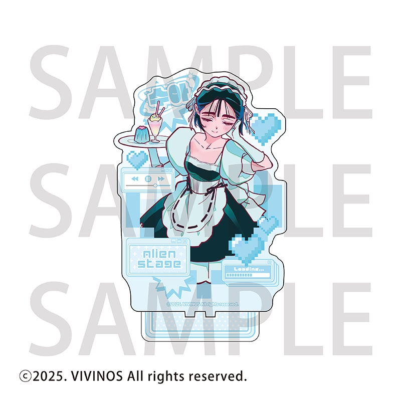 【グッズ-スタンドポップ】ALIEN STAGE アクリルスタンド スア Sweet Dream Cafe ver.【アニメイトカフェ】