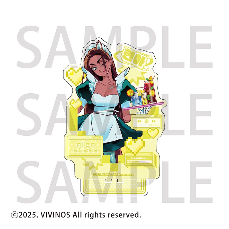 【グッズ-スタンドポップ】ALIEN STAGE アクリルスタンド ヒョナ Sweet Dream Cafe ver.【アニメイトカフェ】