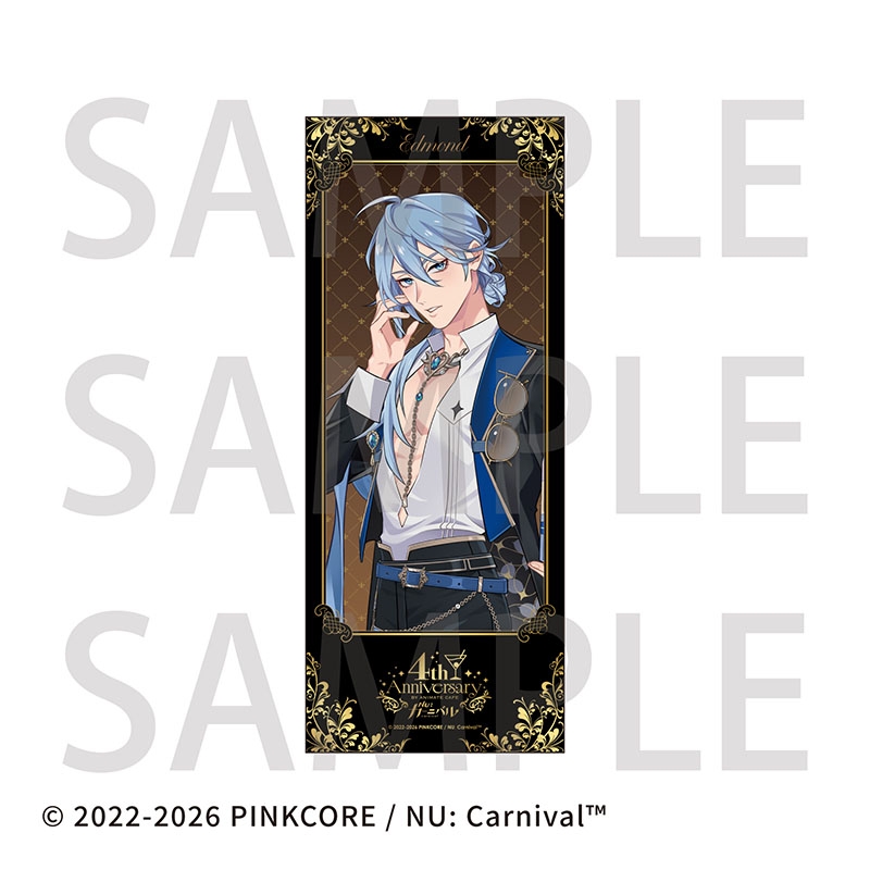 【グッズ-タペストリー】NU: カーニバル  BIGタペストリー 4th anniversary ver. エドモンド 受注生産【アニメイトカフェ】