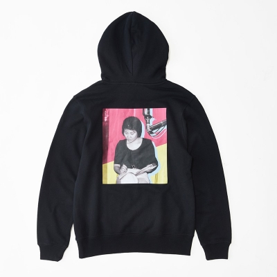 【グッズ-ジャンパー・コート】野沢雅子 MASAKO NOZAWA STUDIO パーカー Black