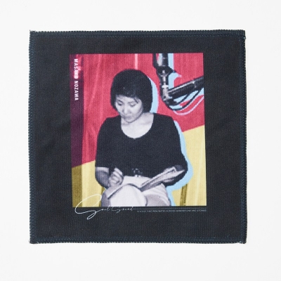 【グッズ-ハンカチ】野沢雅子 MASAKO NOZAWA STUDIOタオルハンカチ Black