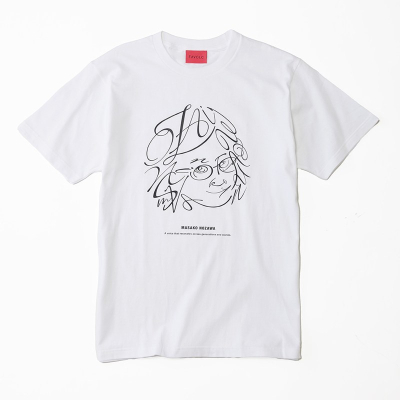 【グッズ-Tシャツ】野沢雅子 MASAKO NOZAWA TYPEFACE Tシャツ White