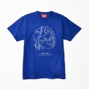【グッズ-Tシャツ】野沢雅子 MASAKO NOZAWA TYPEFACE Tシャツ R.Blueの画像