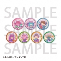 【グッズ-バッチ】銀河特急 ミルキー☆サブウェイ【受注生産・同時通販】 トレーディンググリッター缶バッジ【アニメイトカフェ】の画像