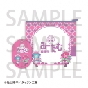 【グッズ-ポーチ】銀河特急 ミルキー☆サブウェイ【受注生産・同時通販】 アクリルチャーム付きクリアポーチ チハル&マキナ【アニメイトカフェ】の画像