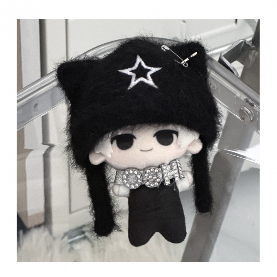 【グッズ-ぬい服】ノンキャラオリジナル 10cmスターキャット帽子【OshiVerse】