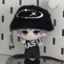 【グッズ-ぬい服】ノンキャラオリジナル 10cmOVバケハ ブラック【OshiVerse】の画像