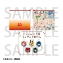 【グッズ-ポーチ】FAIRY TAIL アクリルチャーム付きクリアポーチ【アニメイトカフェ】の画像
