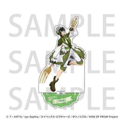 【グッズ-スタンドポップ】KING OF PRISM -Tri-Star Act-【受注生産・同時通販】 アクリルスタンド Prism Patisserie ver. 香賀美タイガ【アニメイトカフェ】